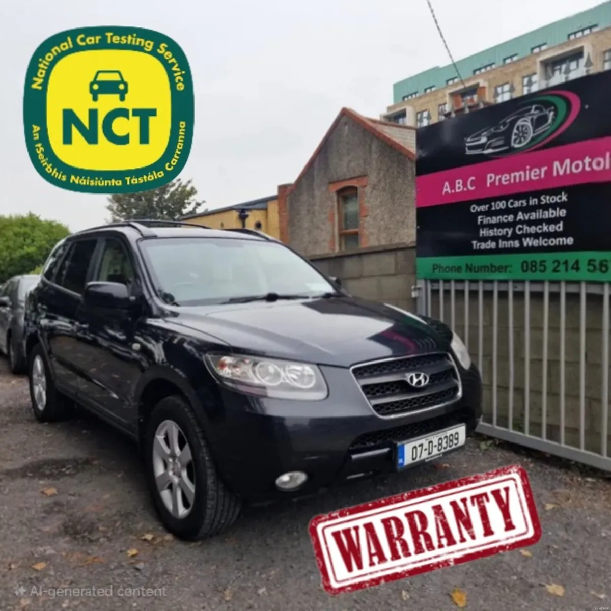 Hyundai Santa Fe 7 Seater 4 WD New Nct - Image 1