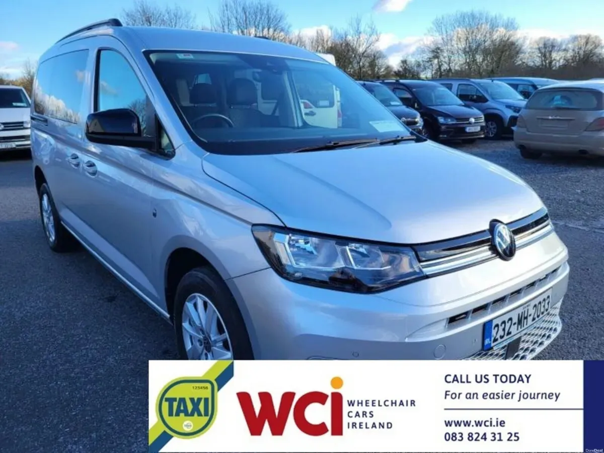Wheelchair Taxi Volkswagen Caddy Maxi Life 2023 - Image 1