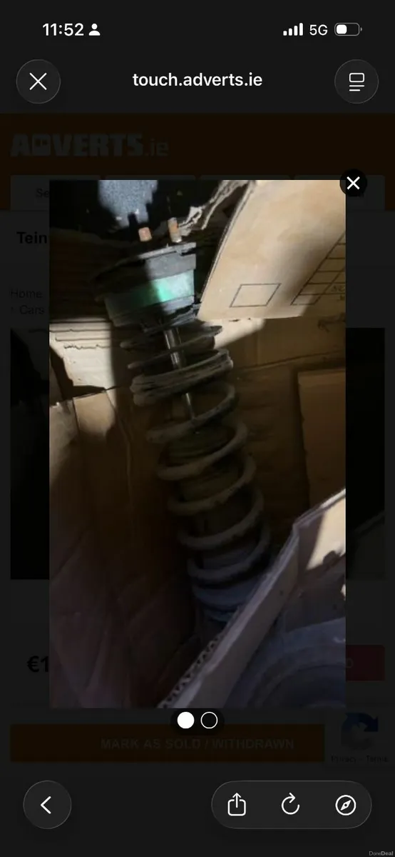 Nissan 180sx TEIN coilovers - Image 1