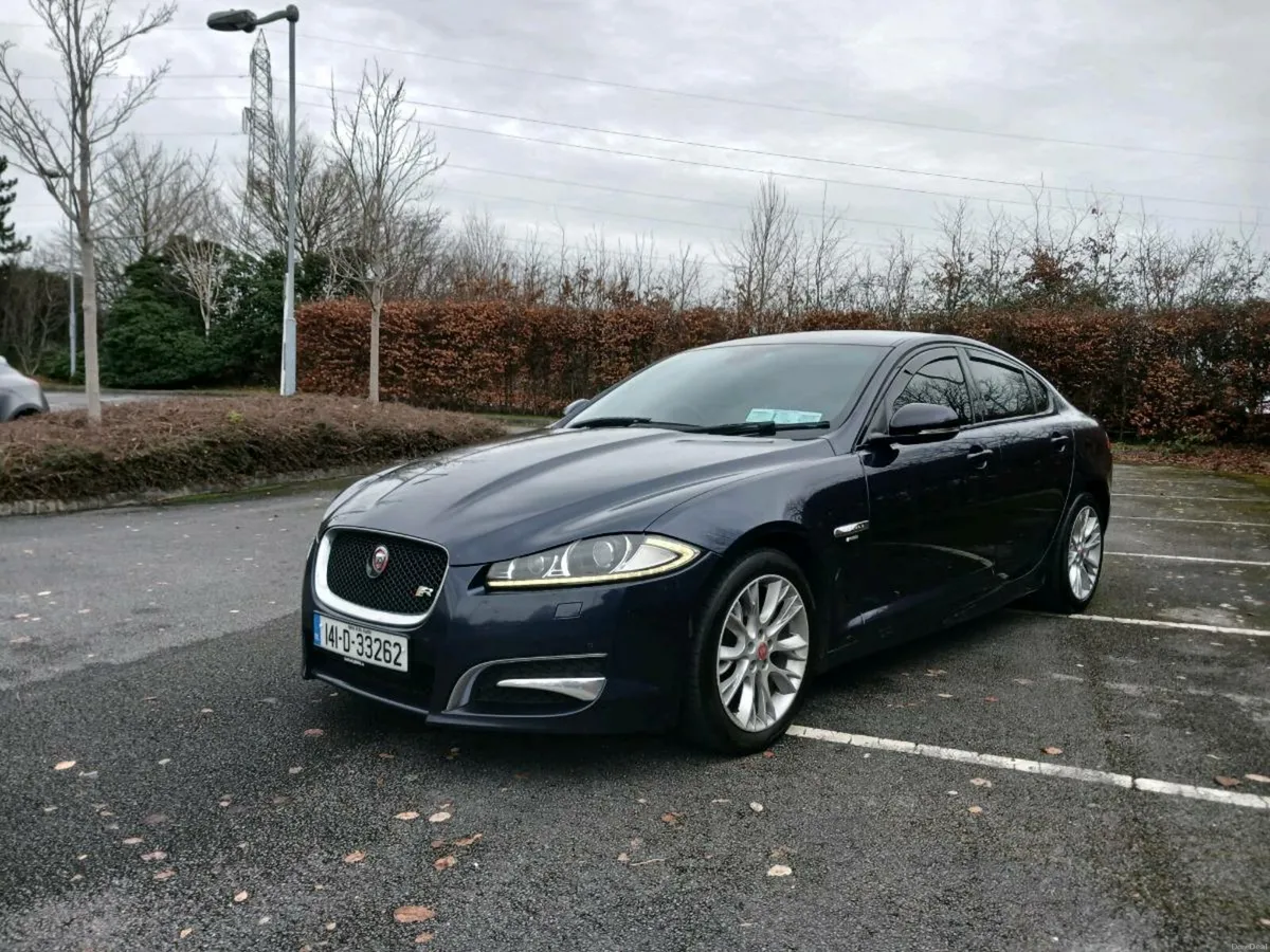 Jaguar XF R.Sport 2.2 Auto .Navy Metalic Sport Int - Image 2