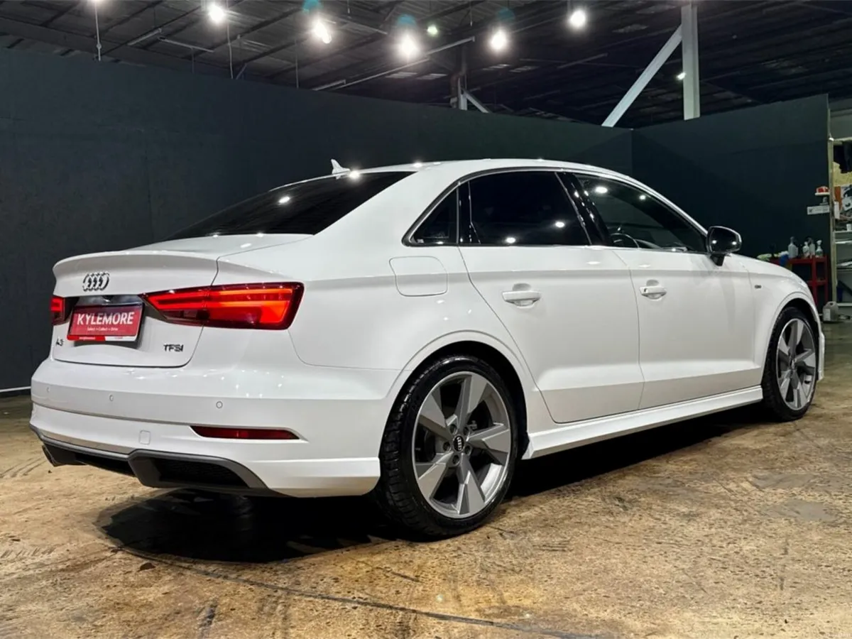 Audi A3 S LINE - BLACK LEATHER - UPGRADED ALLOYS - - Image 4