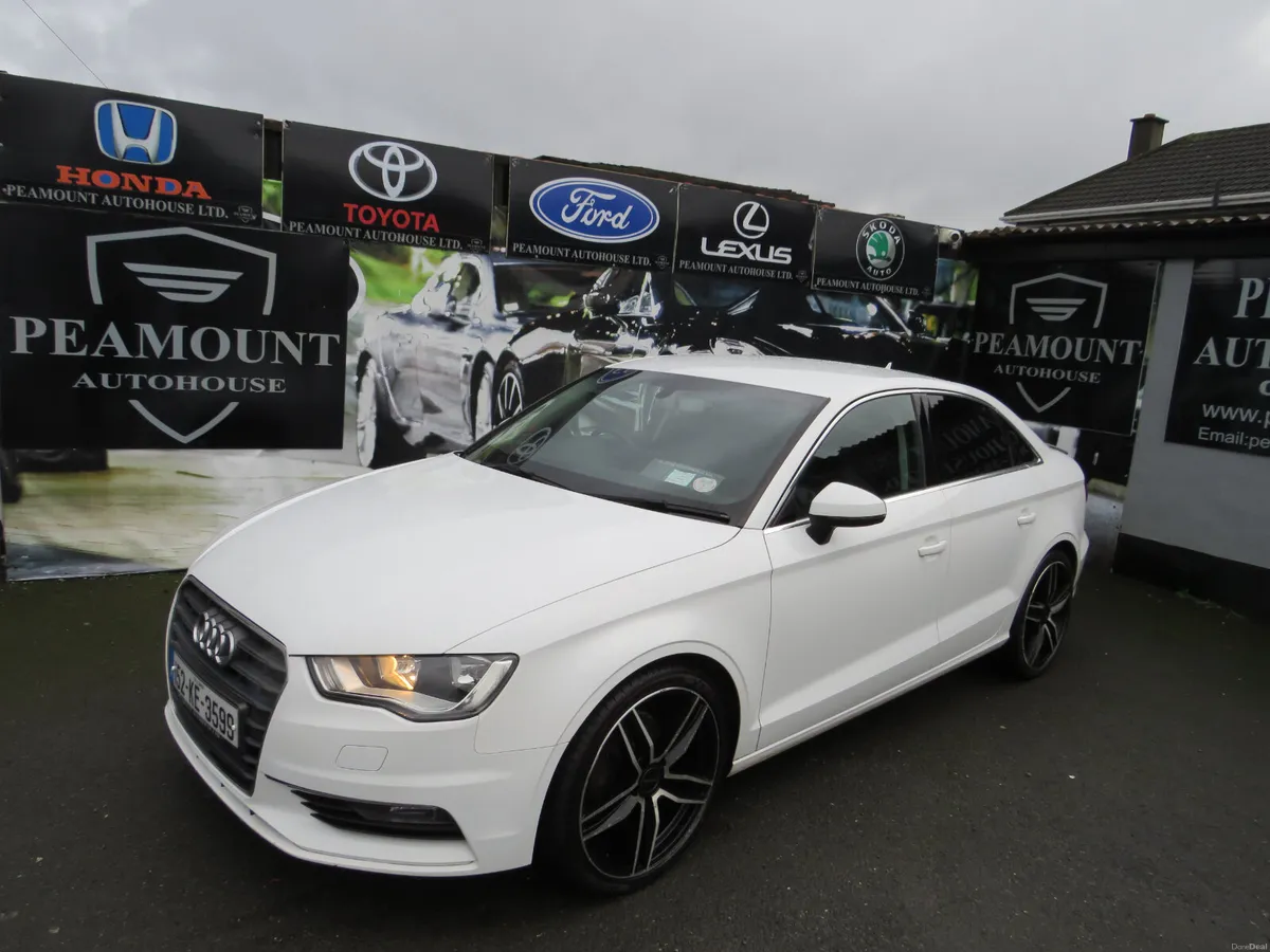 Audi A3 2015 4DR SPORT SALOON IN WHITE - Image 1