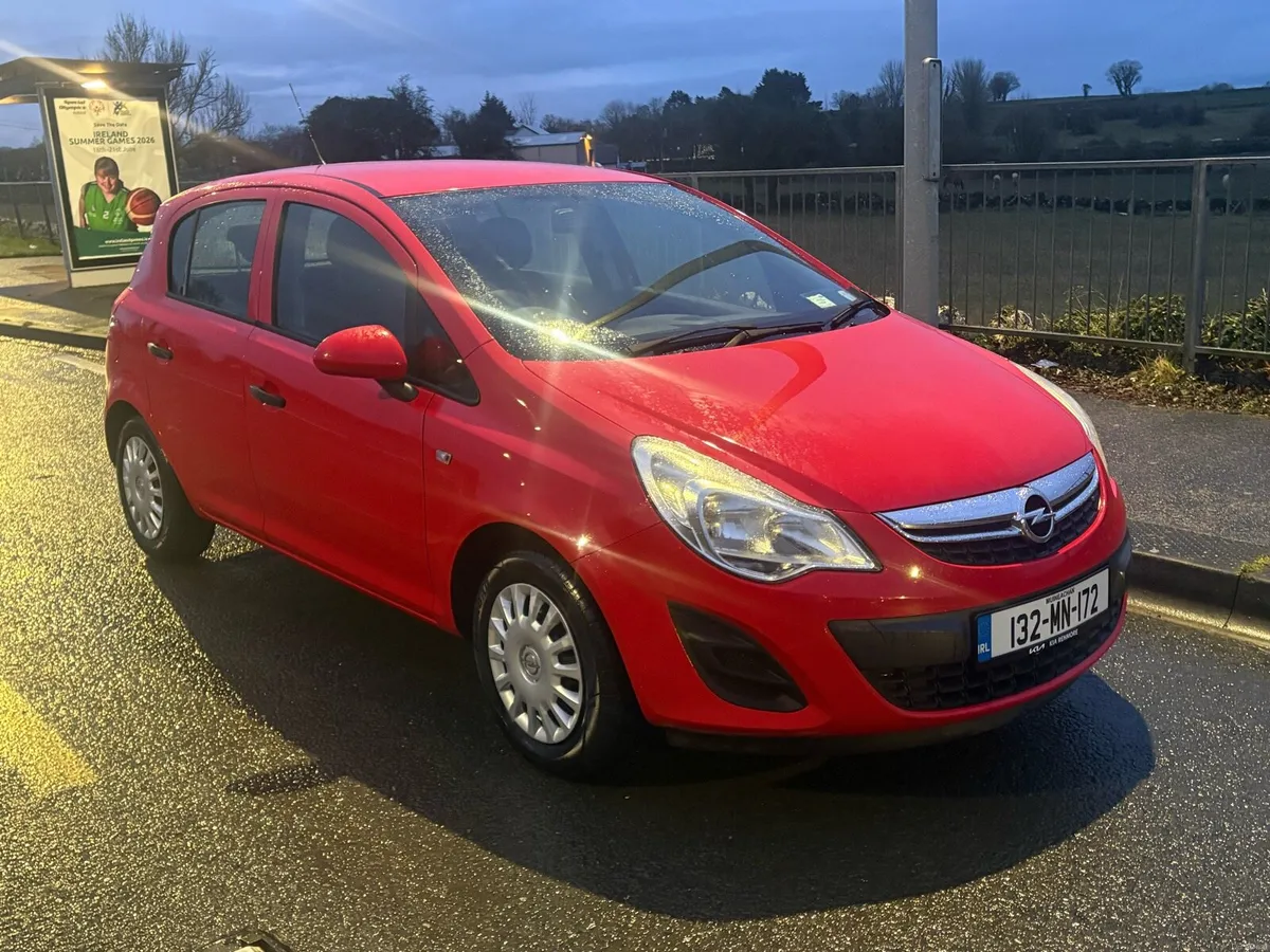 13 Opel Corsa 1.0 Nct & Tax - Image 1