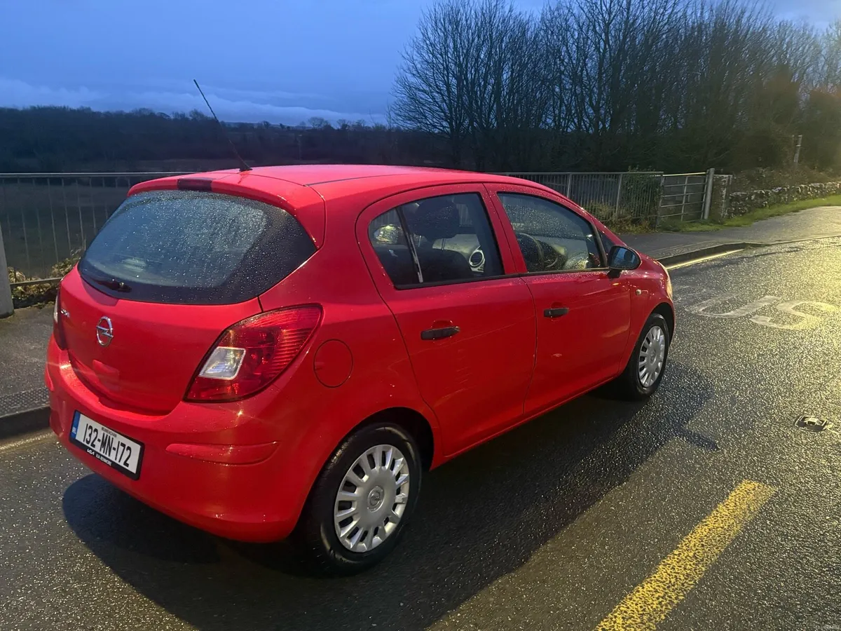 13 Opel Corsa 1.0 Nct & Tax - Image 3