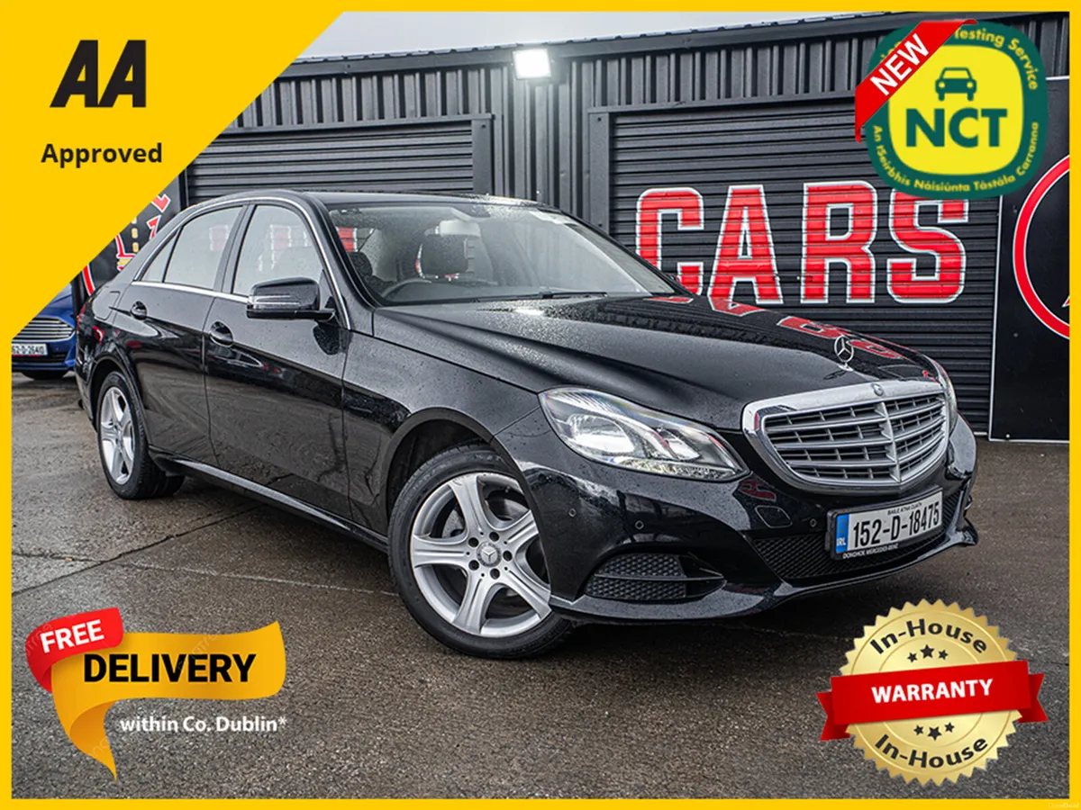 152 Mercedes E200 Auto/New NCT/Warranty - Image 1
