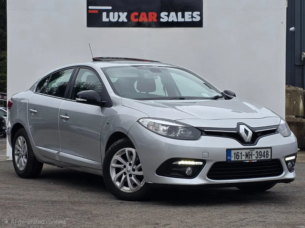 2016 Renault Fluence 1.5 DCI LIMITED // SUNROOF - Image 1