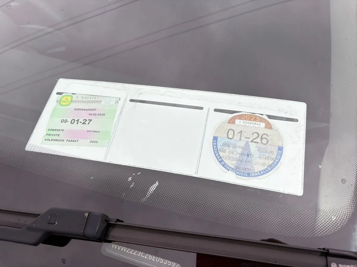 2005 Passat BRAND NEW NCT - 2 KEYS - Image 3