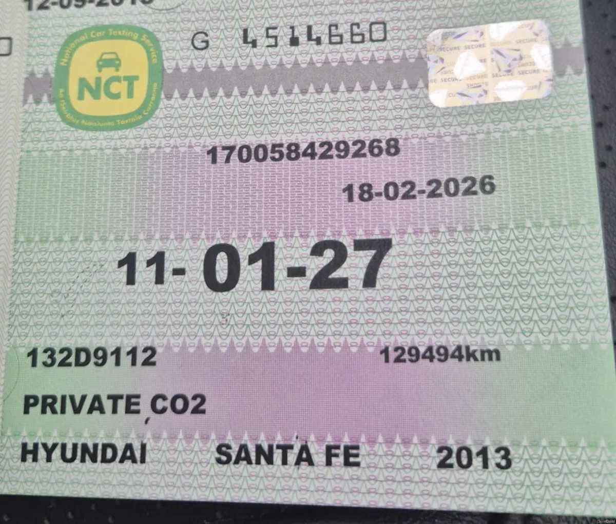 Hyundai Santa Fe 2013 *4WD MANUAL* 2.2 D 7 SEATS - Image 3