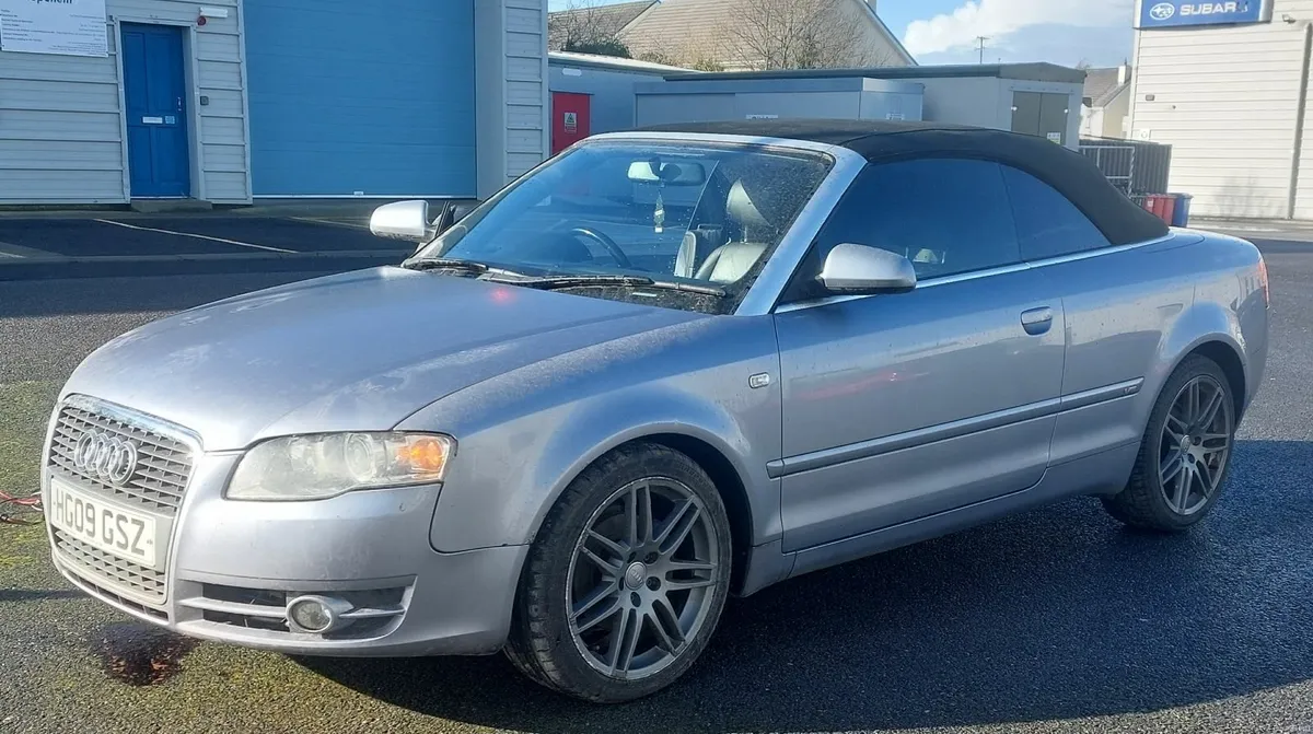 09 Audi A4 convertible - Image 1