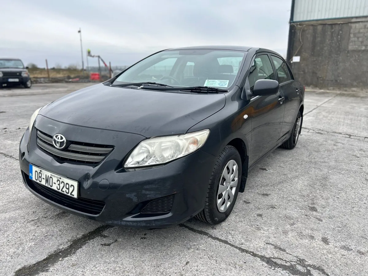 2008 Corolla 1.4 Petrol NCT 8/26 and Tax 7/26 - Image 2