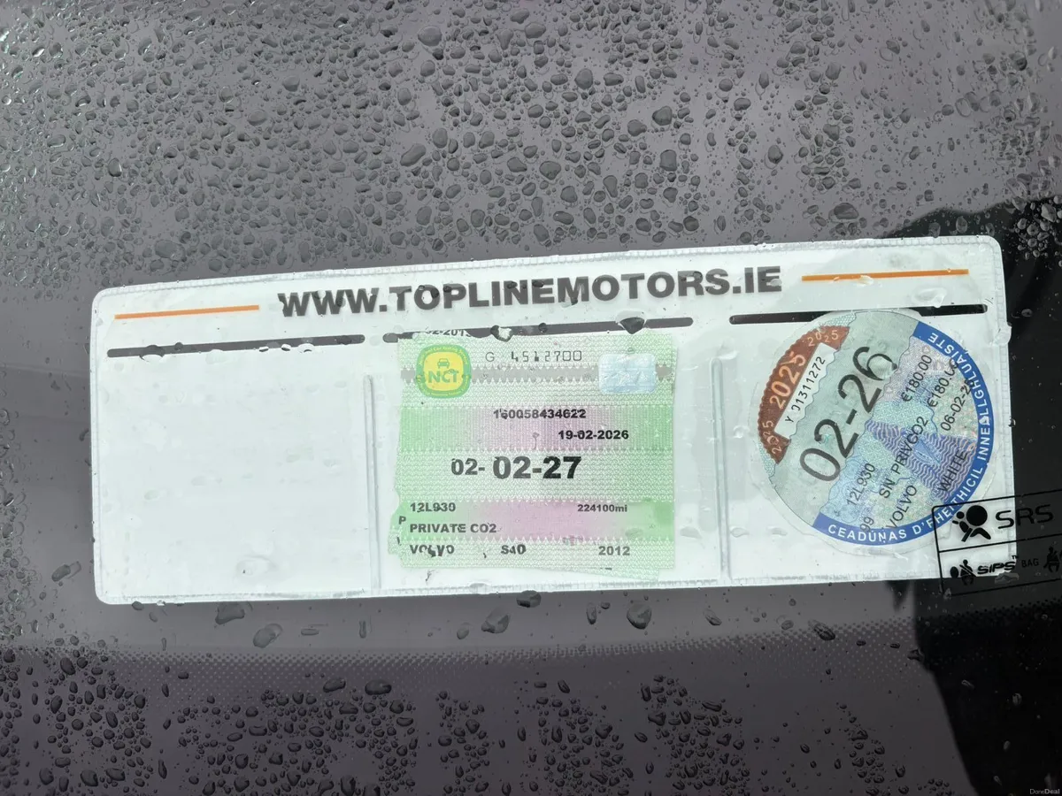 //Volvo S40 2012/NEW NCT// - Image 2