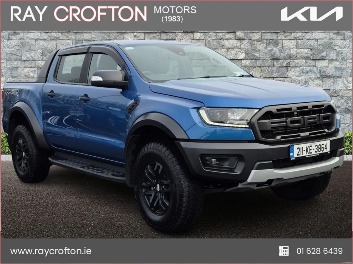 Ford Ranger RANGER 2.0 RAPTOR 4X4 213BHP+VAT - Image 1
