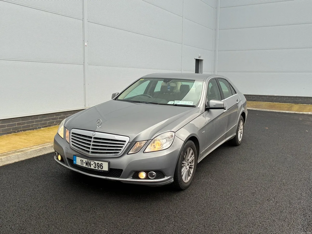 2011 Automatic Mercedes E220 2.1diesel Taxed 09/26 - Image 1