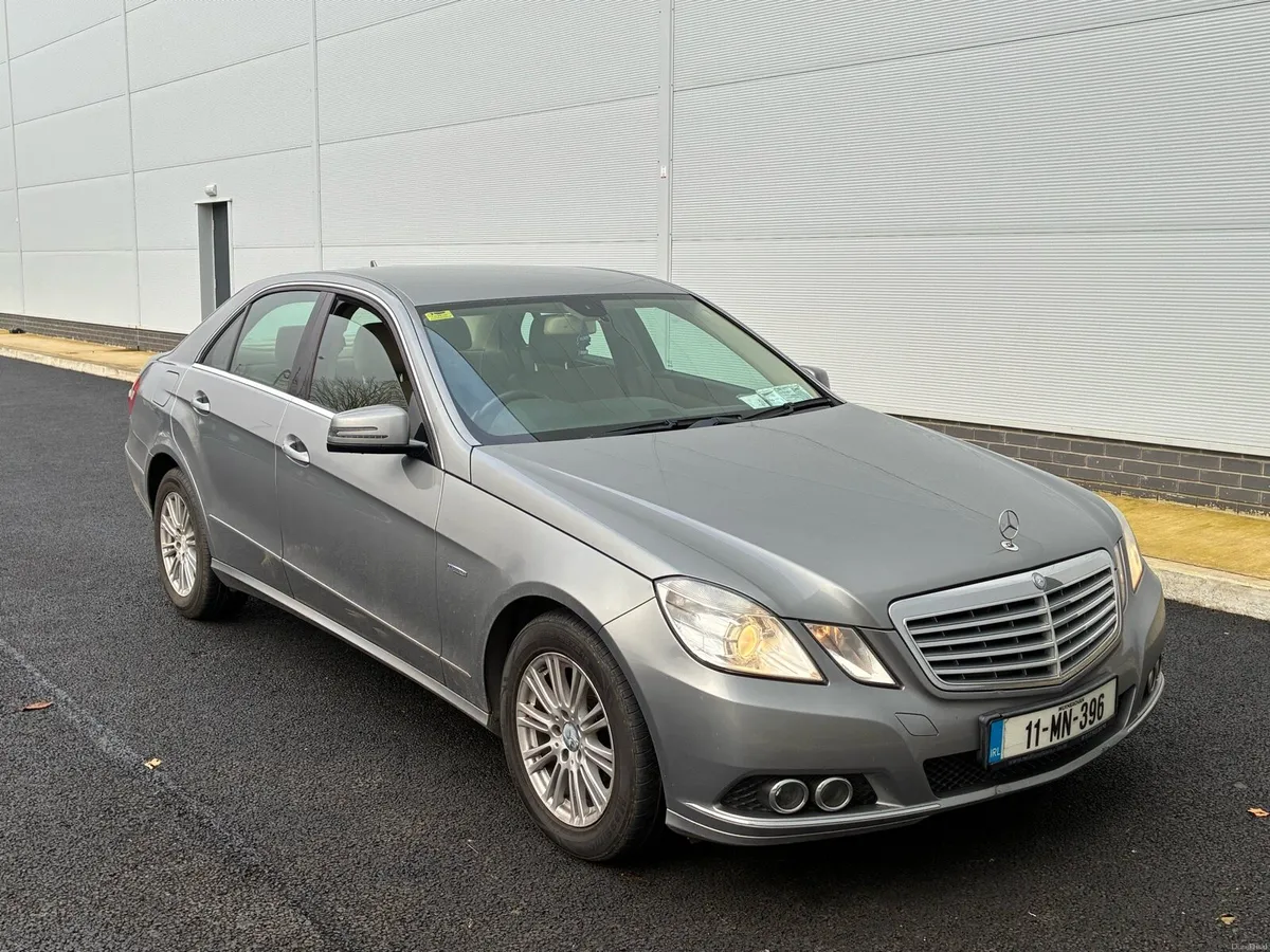 2011 Automatic Mercedes E220 2.1diesel Taxed 09/26 - Image 3