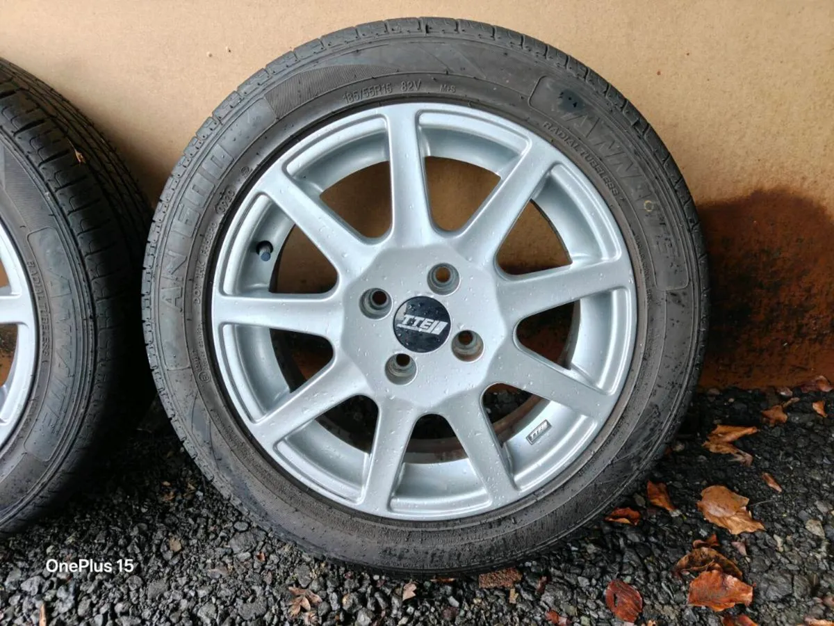 Genuine TTE 15 INCH WHEELS 4X100 - Image 4