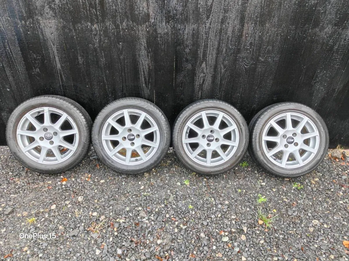 Genuine TTE 15 INCH WHEELS 4X100 - Image 1