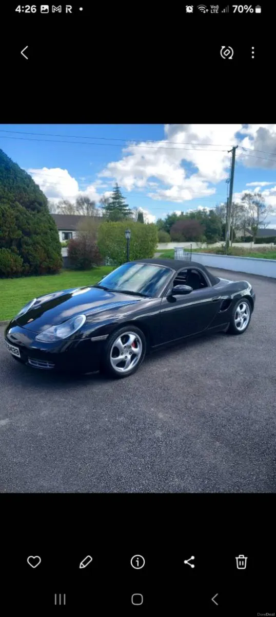 2002 Porsche boxster - Image 2