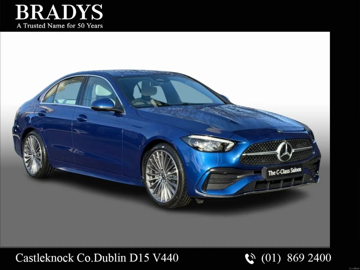 Mercedes-Benz C-Class C200d Saloon AMG Plus--19" M - Image 2