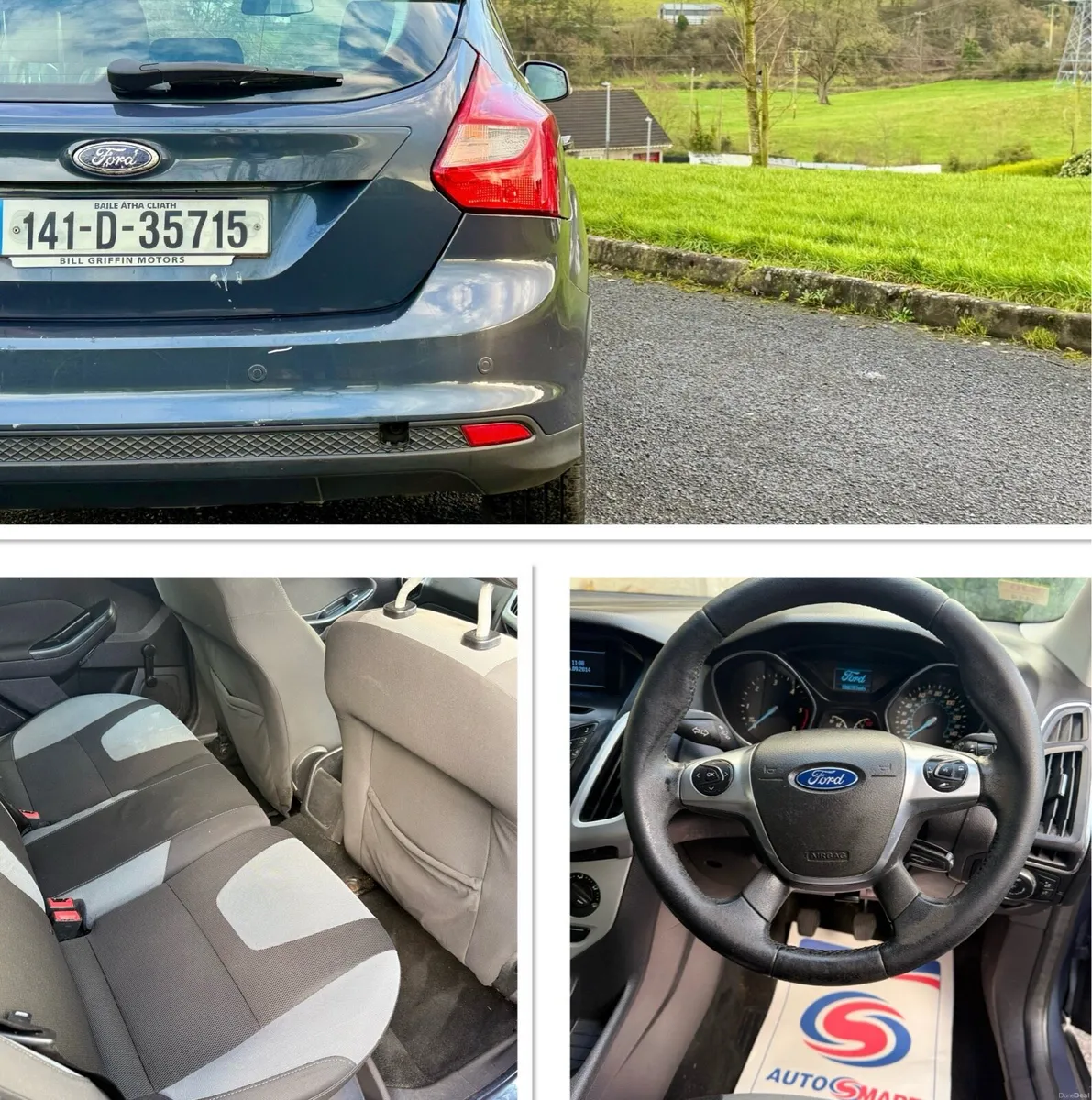 2014 Ford Focus 1.6 (Zetec) Diesel (New Nct & Tax) - Image 2