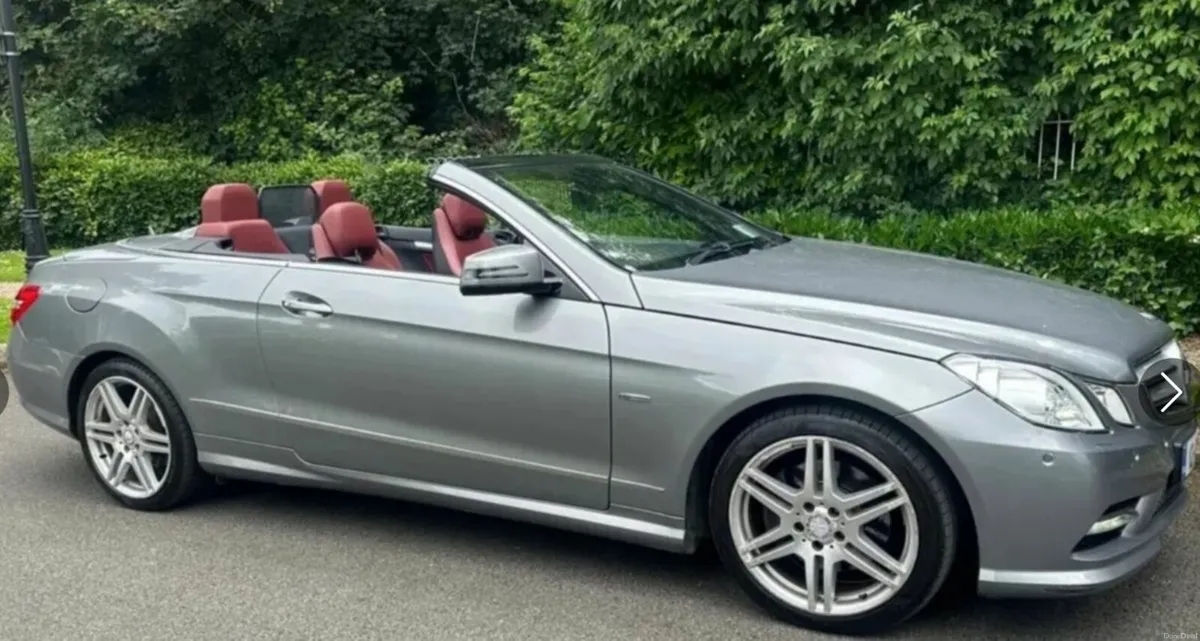 2012 Mercedes-Benz E-Class Convertible  32,000 Mi - Image 1