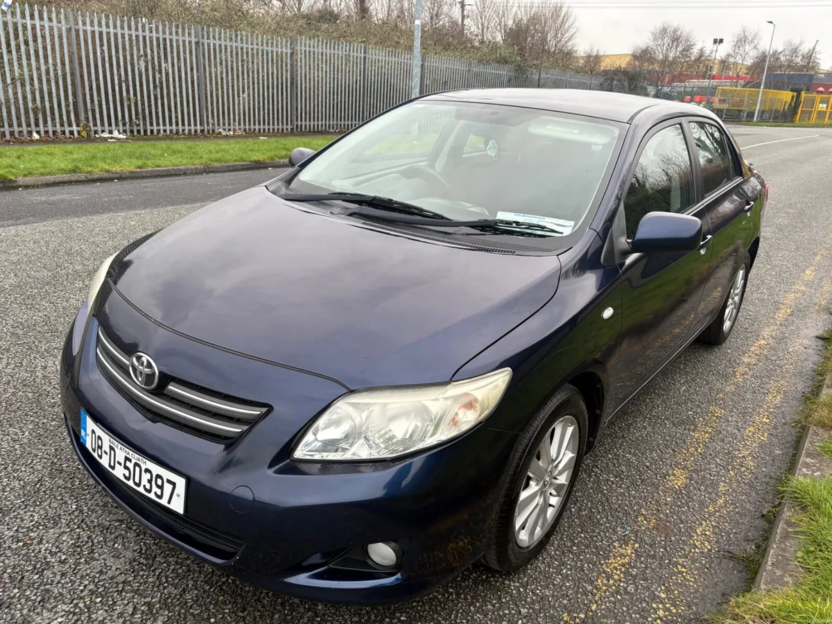 Toyota Corolla 2008, Low KM, Brand New NCT/tax - Image 3
