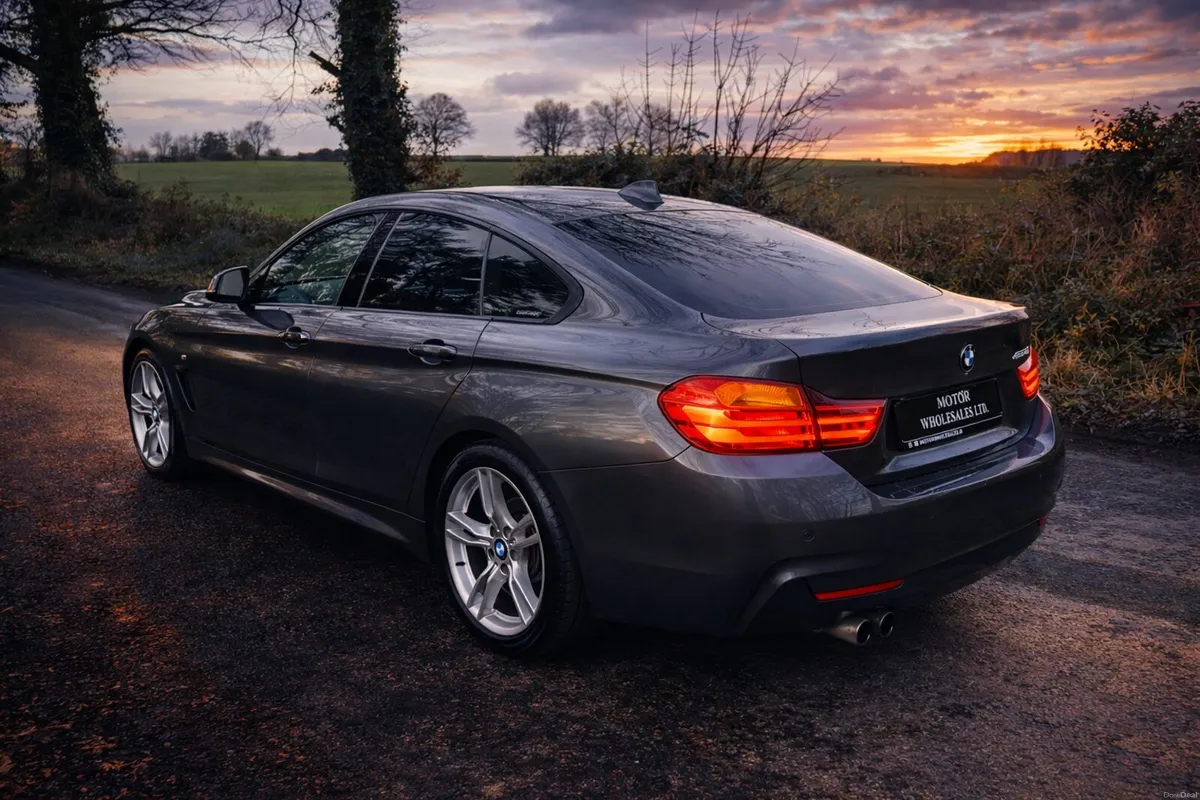 17 BMW 420D M SPORT MINERAL GREY ON BLACk - Image 4