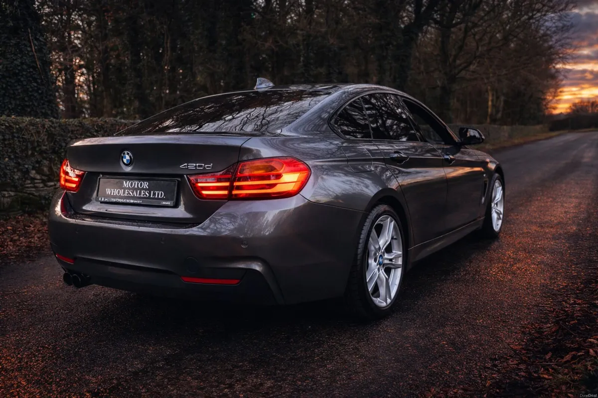 17 BMW 420D M SPORT MINERAL GREY ON BLACk - Image 3