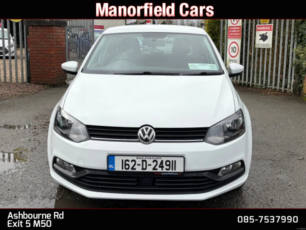 2016 162 Volkswagen Polo 1.0 Petrol 5dr NCT 01/28 - Image 3