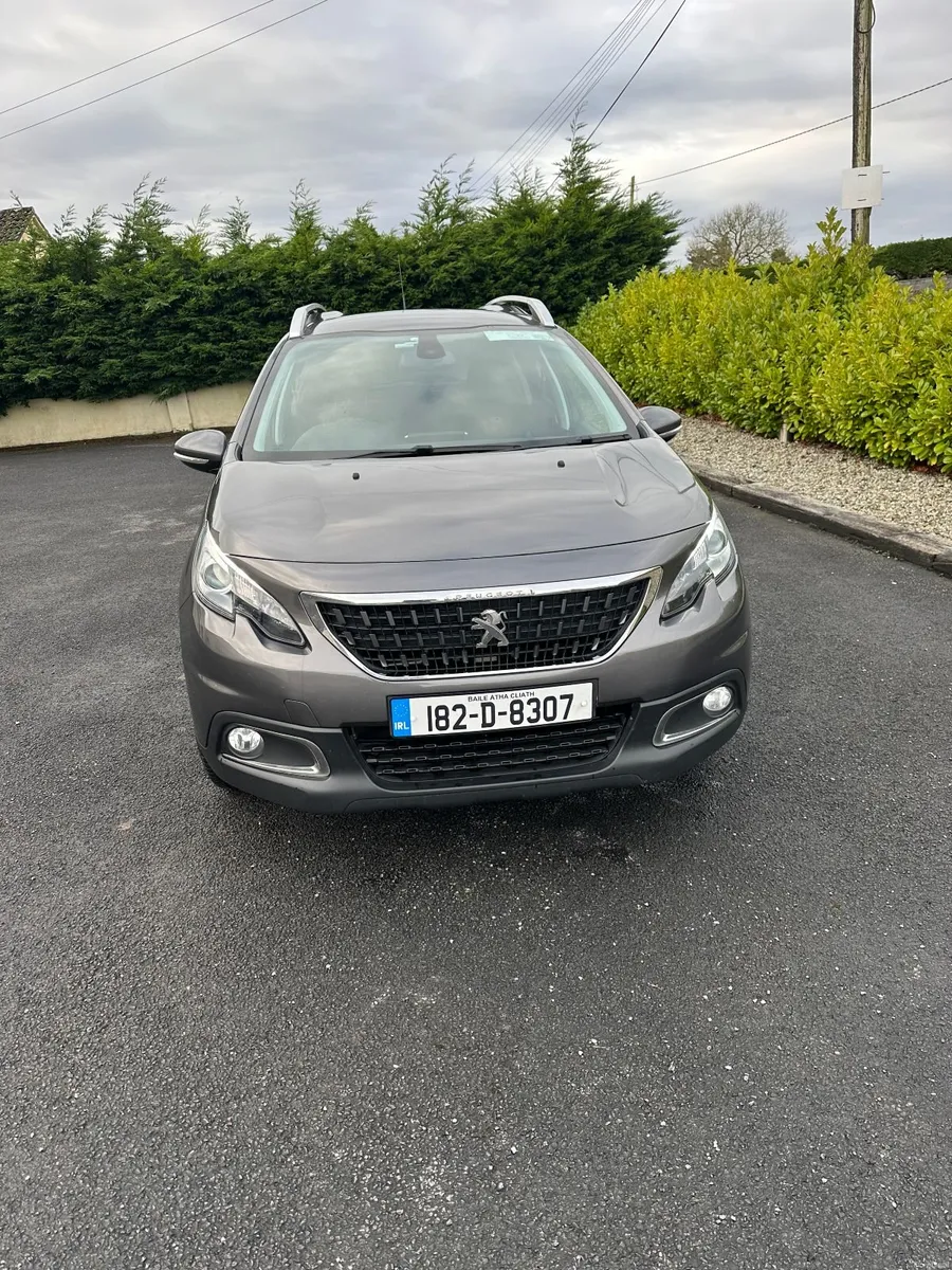 2018 Peugeot 2008 1.2 petrol with warranty - Image 1