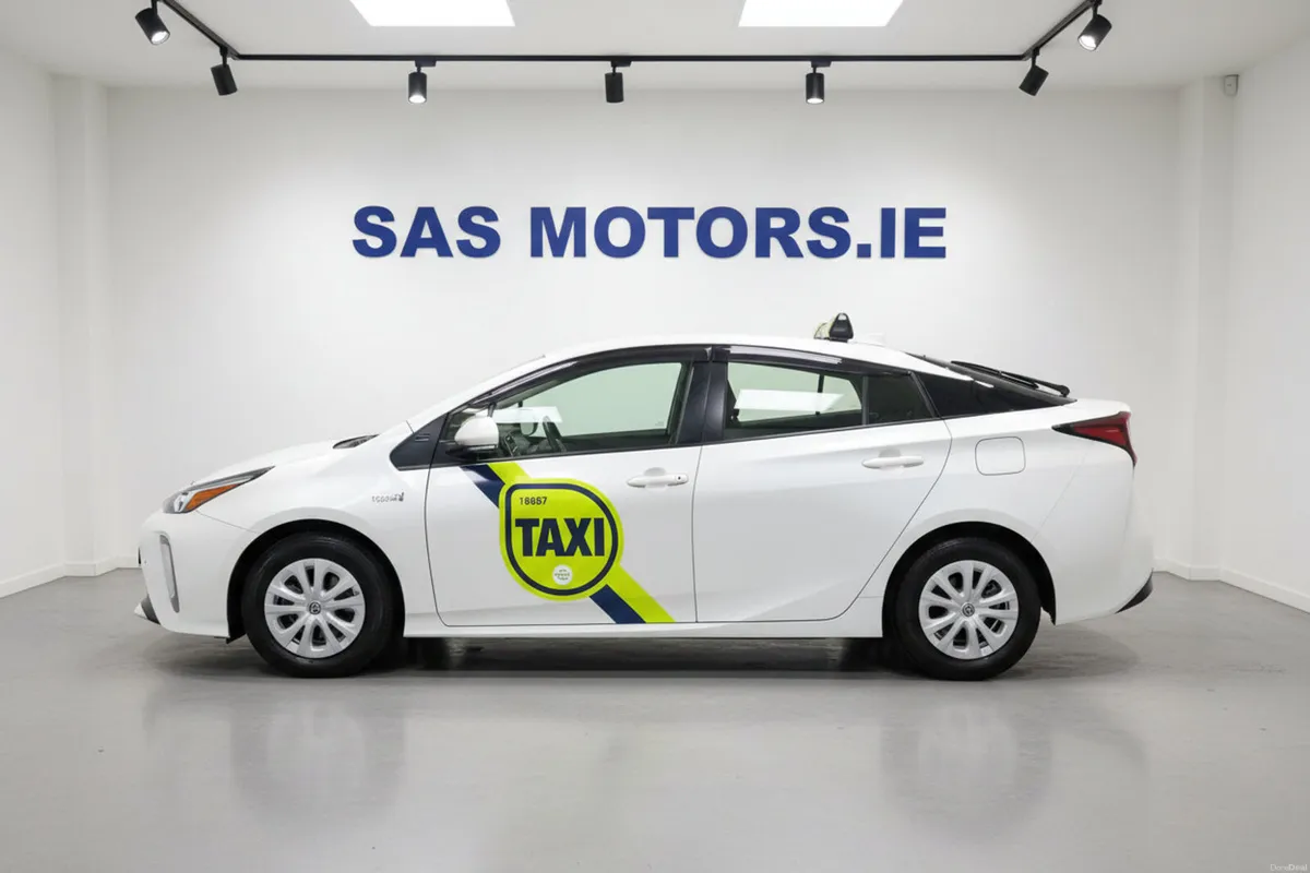 Toyota Prius 2022 Ready Taxi with Plate to Rent - Image 4