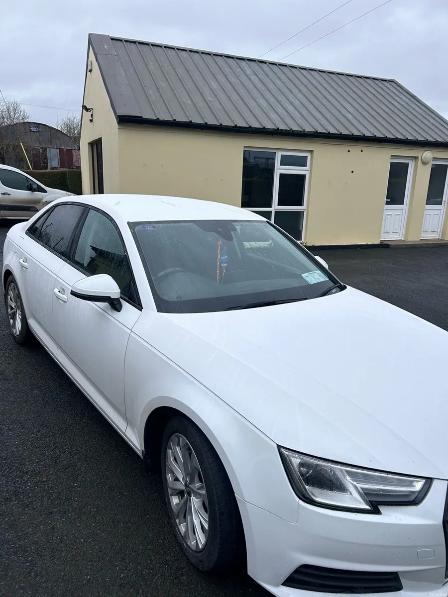 White Audi A4 (Black Edition) - Image 2