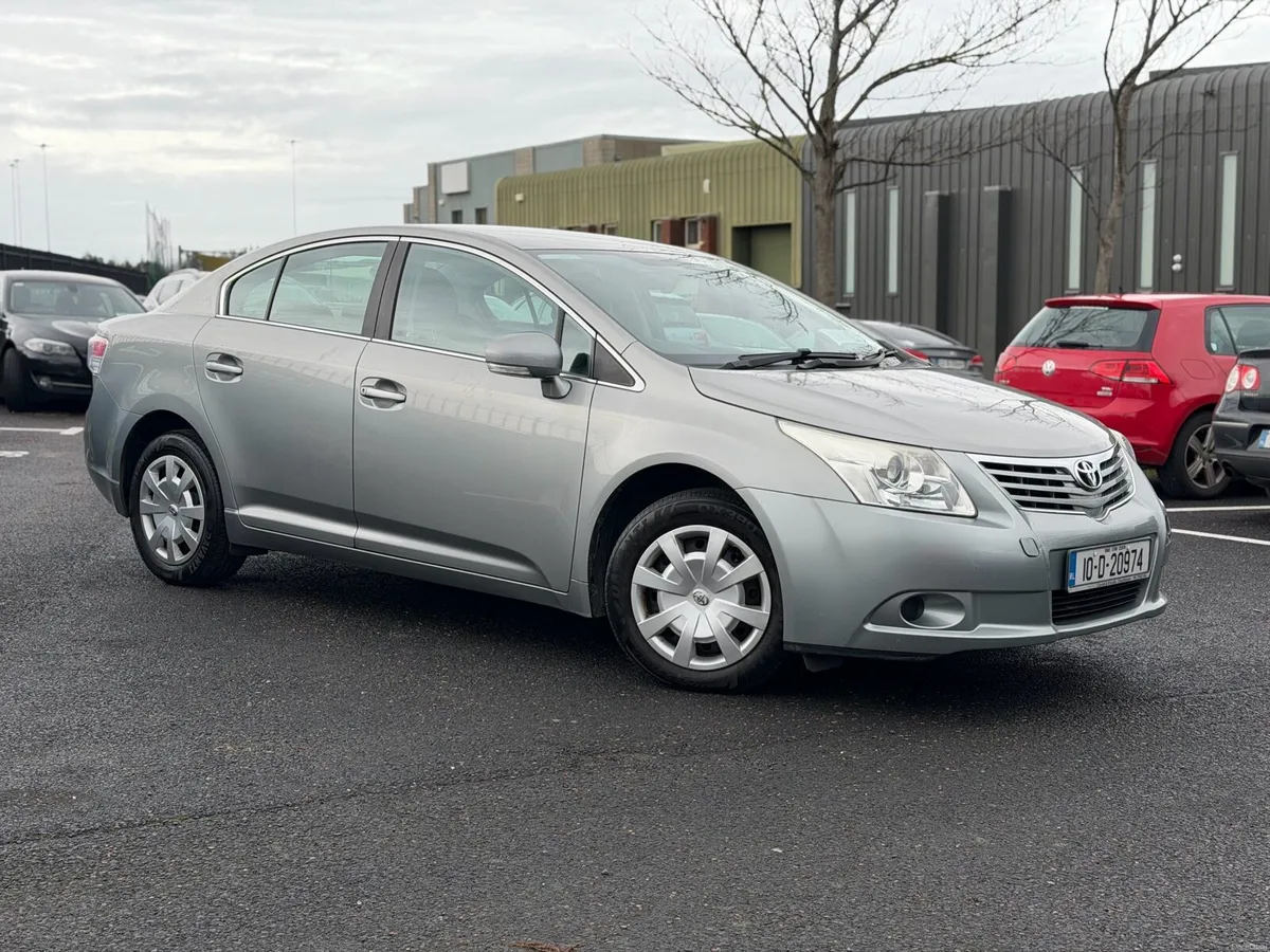 Toyota Avensis 2010 1.6 Petrol Nct&tax Low mileage - Image 1