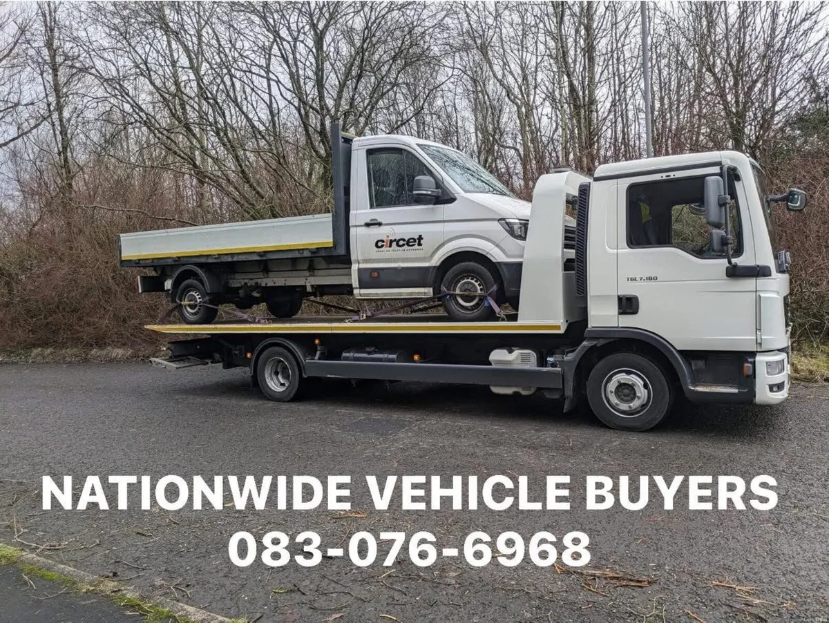 WE WANT YOUR UNWANTED VEHICLES - Image 1