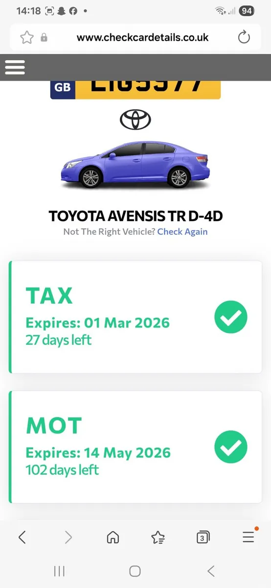 Toyota avensis - Image 4