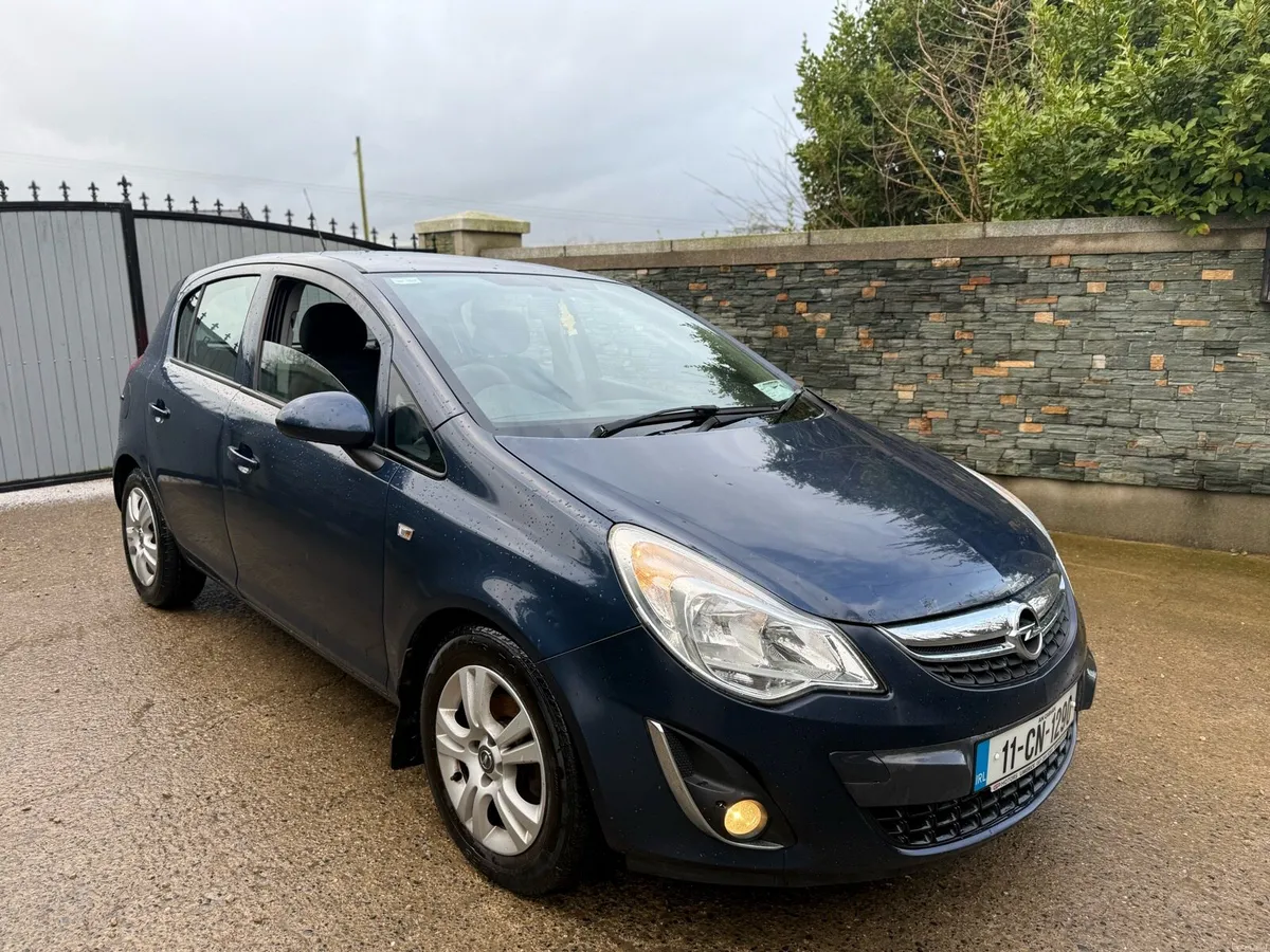 2011 opel corsa nct and taxed - Image 1