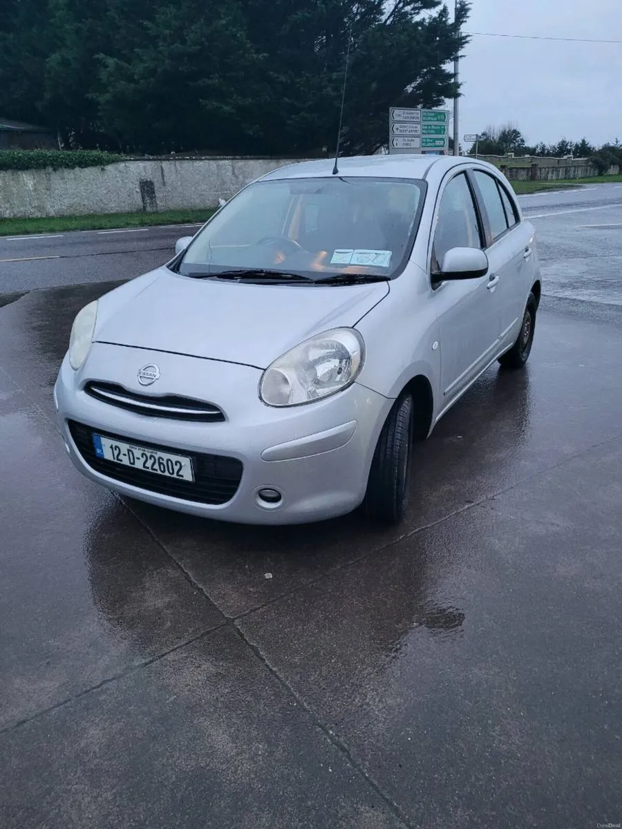 2012 Nissan Micra. Nct -29/08/2026. Tax- 11/2026. - Image 1