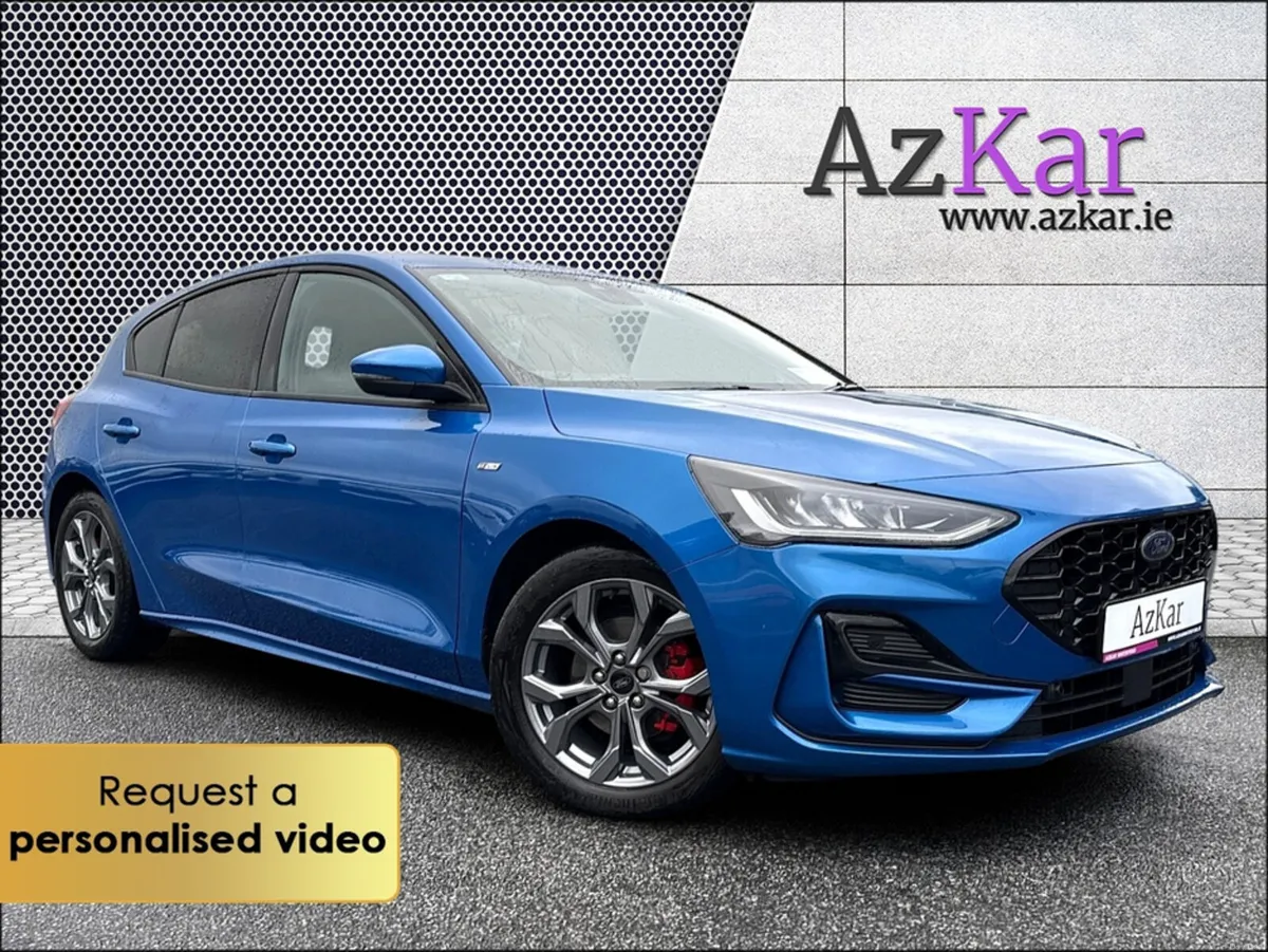 Ford Focus 2023 ST-LINE 1.0 HATCHBACK 120BHP €117P - Image 1