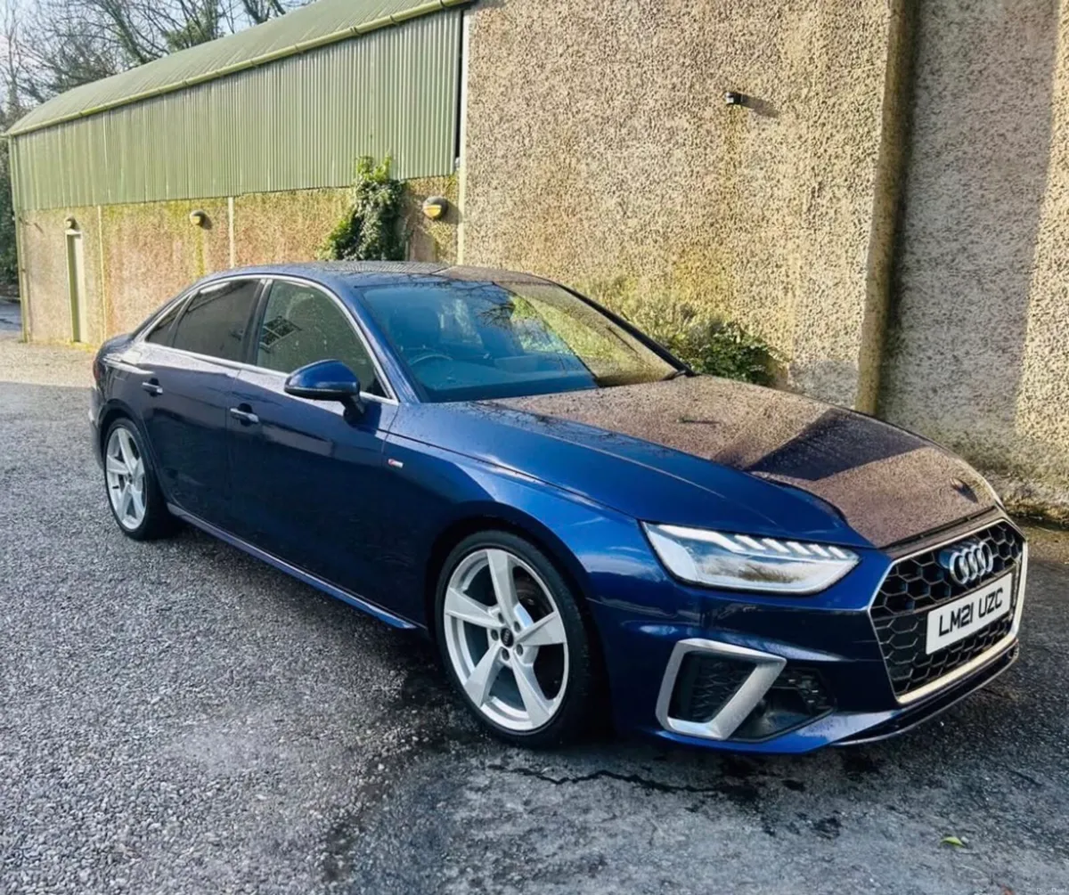 A4 Sline 35 TDI S Tronic MHEV Navarra Blue - Image 1
