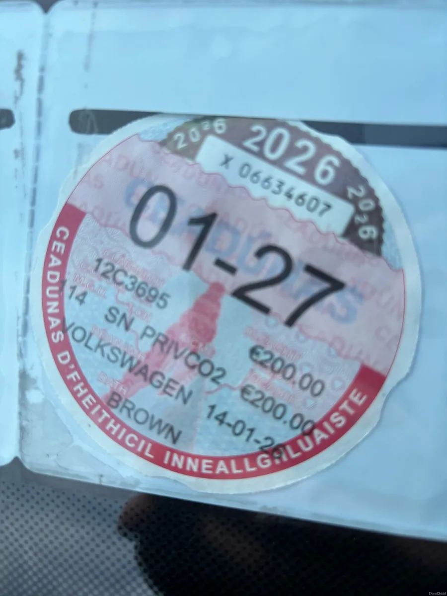 Volkswagen Passat Tax and NCT - Image 3