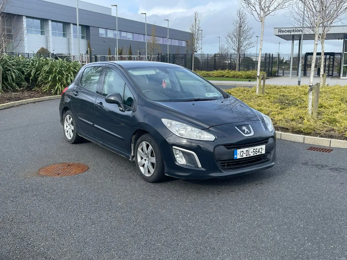 2012 peugot 308 1.6 diesel hdi Nct 03/27 tax 02/26 - Image 1