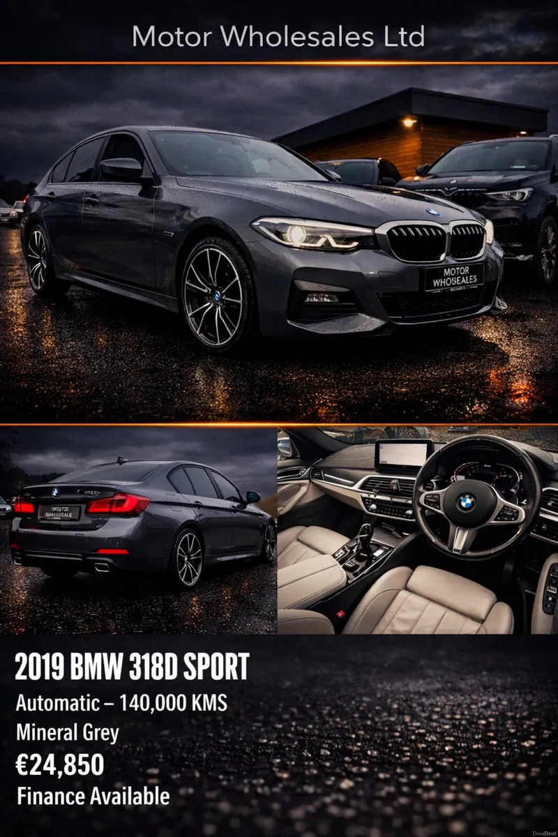 192 BMW 318D SPORT AUTO MINERAL GREY