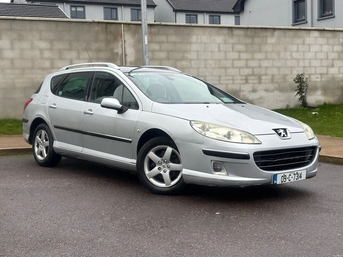 2009 PEUGEOT 407 TAX & NCT 143K - Image 1