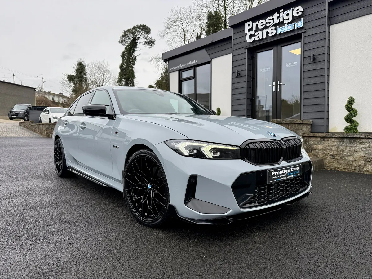 231 BMW 330E MSPORT AUTO,BROOKLYN GREY,LEATHER,KIT - Image 3