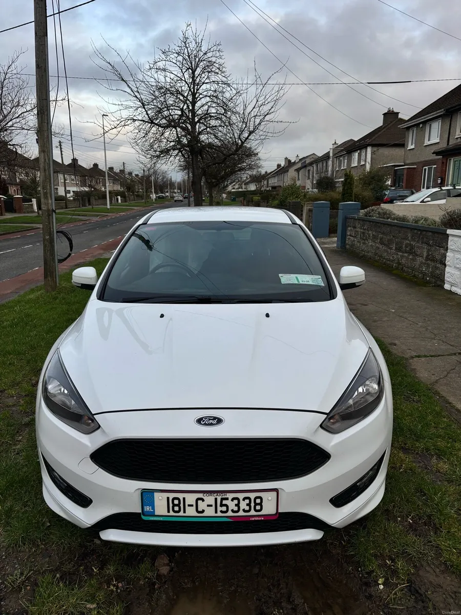 2018 Ford Focus 1.0 Ecoboost(White - Image 1