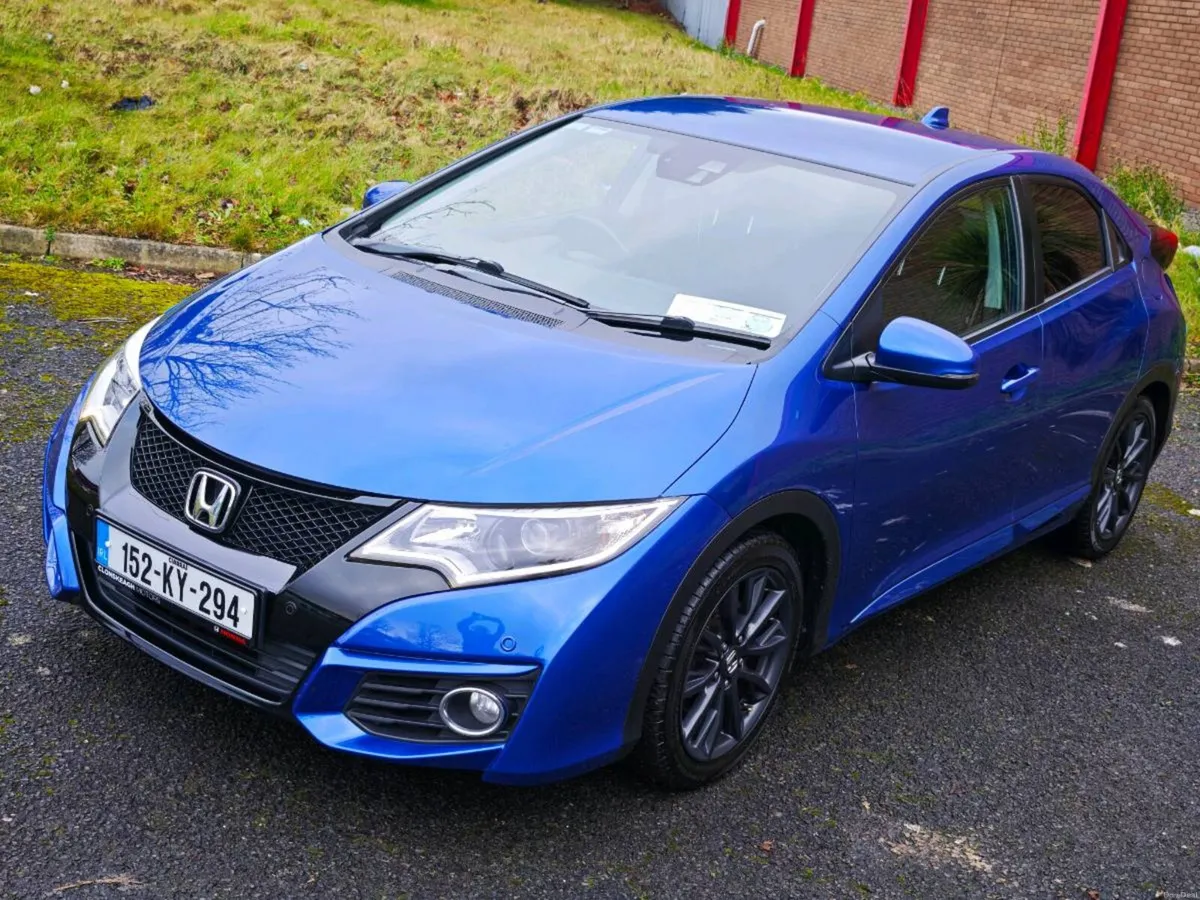 2015 Honda Civic 1.6 diesel Sport, New NCT - Image 4