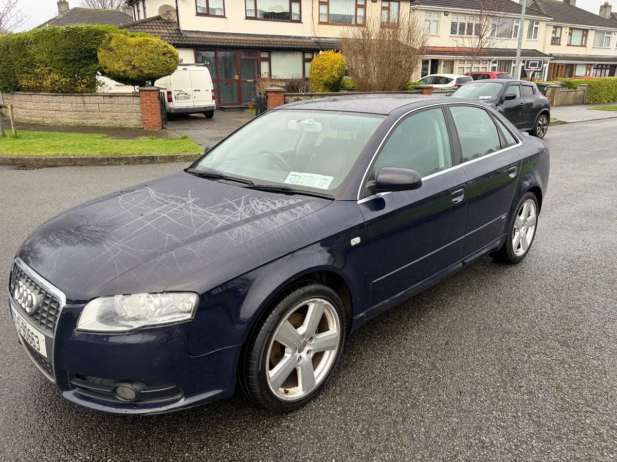 07 Audi A4 Sline NCT 02/27 - Image 4
