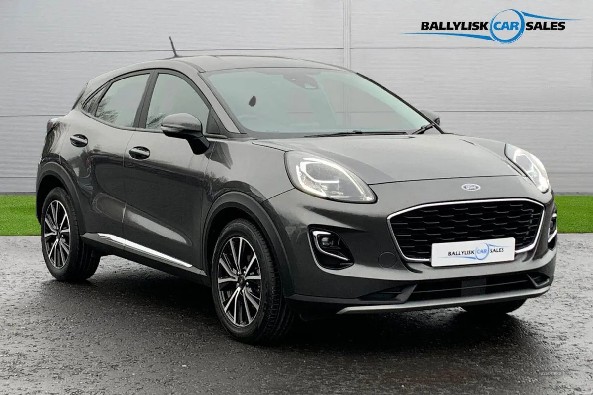 Ford Puma 1.0T 125PS Titanium in Magnetic Grey wit - Image 1