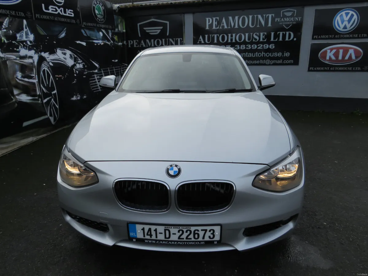 BMW 1-Series 2014 DIESEL AUTOMATIC 5DR SILVER - Image 3