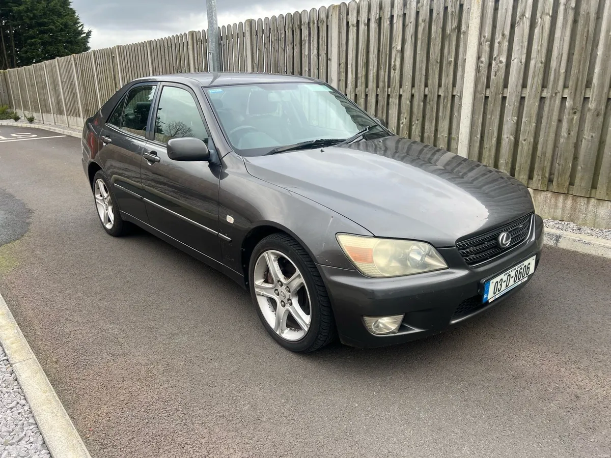 2003 Lexus is200 manual low mileage - Image 1