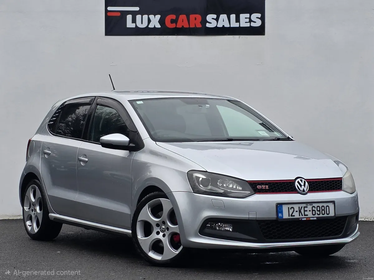 2012 VOLKSWAGEN POLO GTI 1.4 TSI AUTOMATIC 180BHP - Image 1